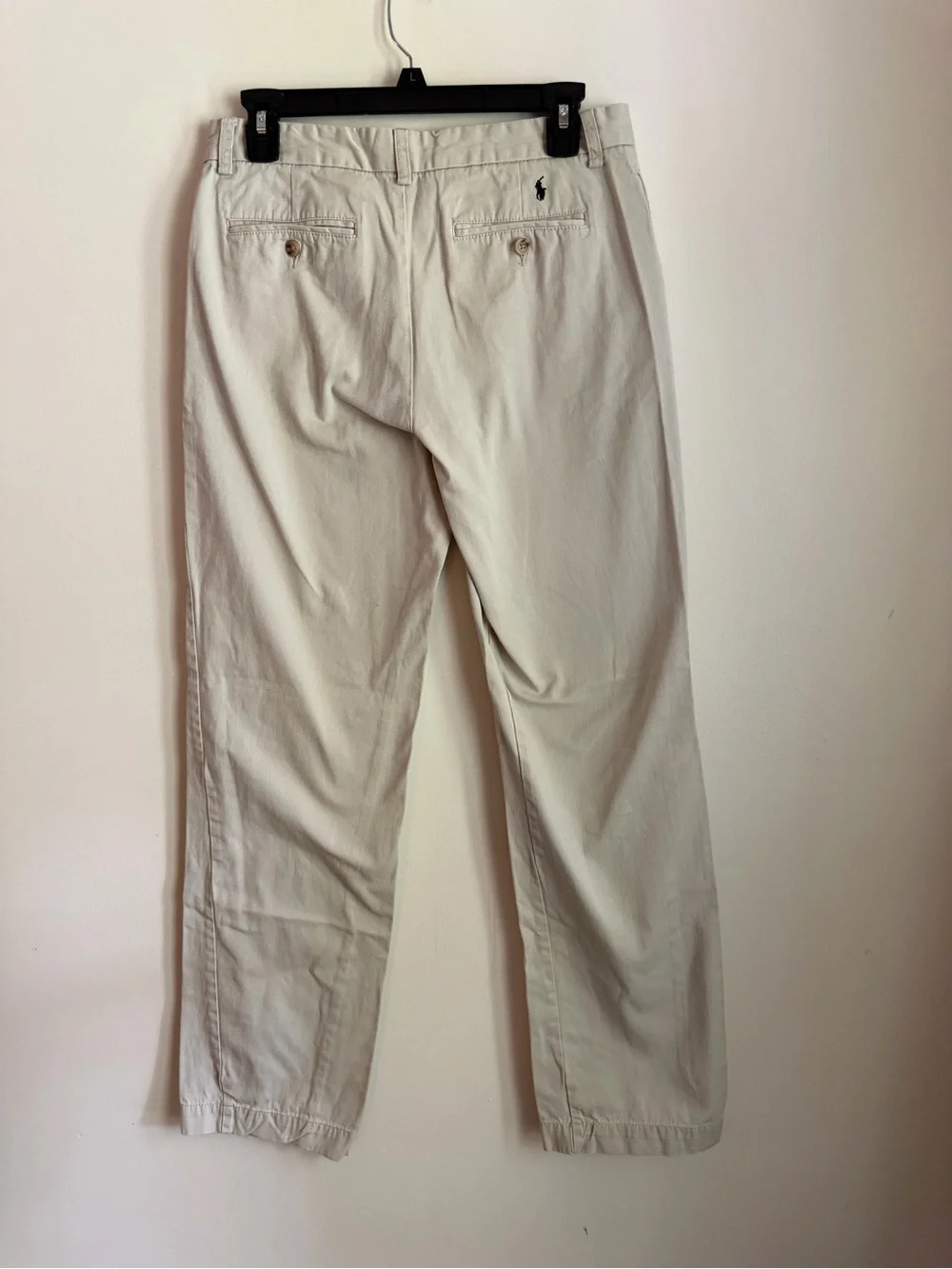 Polo Ralph Lauren Boys Khaki Chino Uniform Pants Size 20